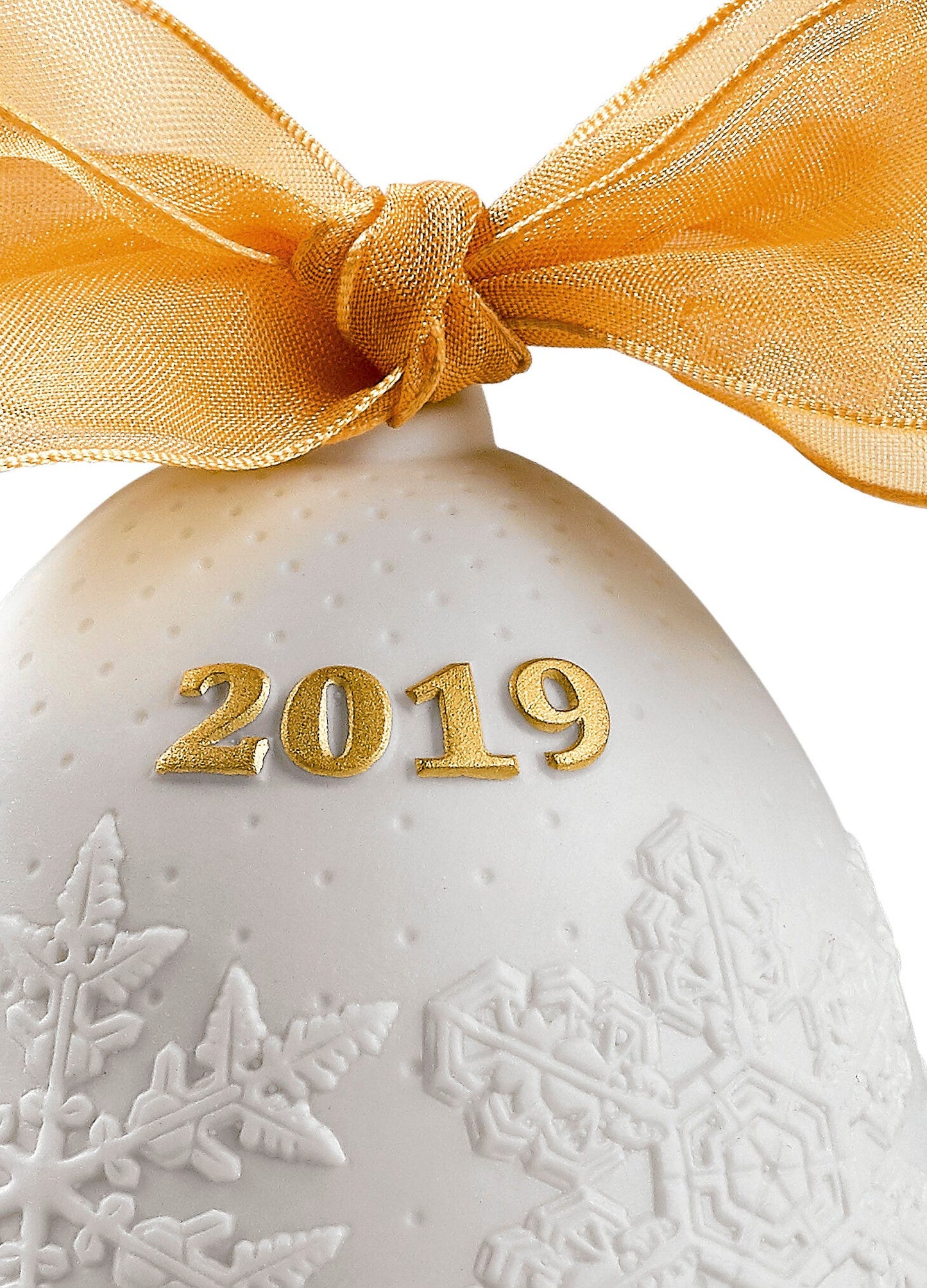01018447 | Campana Navidad 2019. Lustre oro