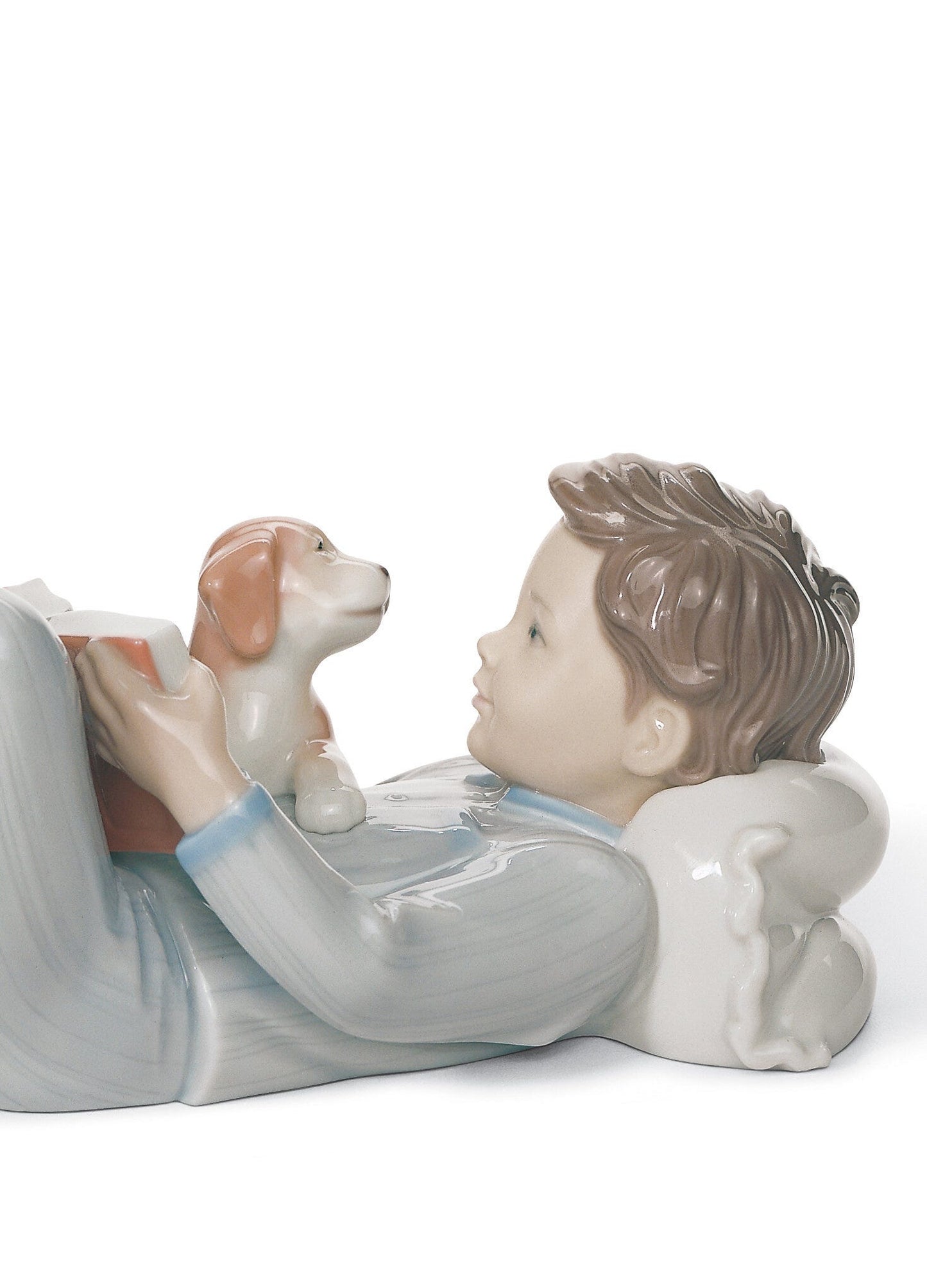 01008034 | Figura niño con perro ¿Te leo un cuento?