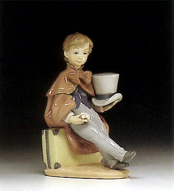01006124 | NIÑO DE EPOCA SENTADO