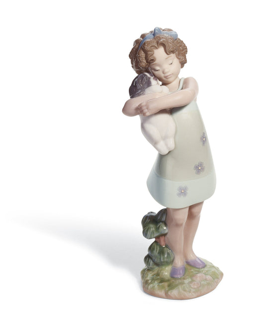 01008241 | Figura niña Aprendiendo a cuidar
