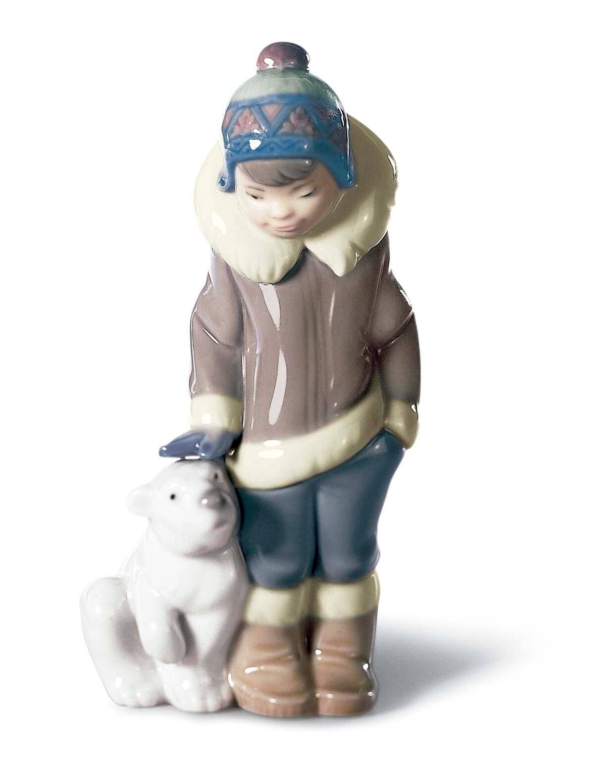 01005238 | Niño esquimal con osito Tipo 170