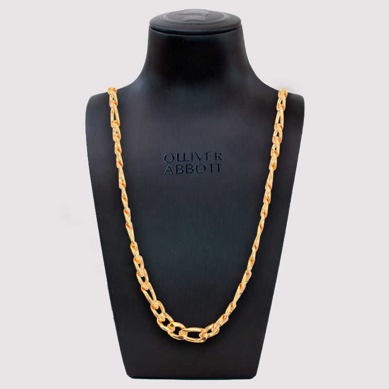 Collar "Highgate" Ext. con baño en Oro 18k | Olliver Abbott