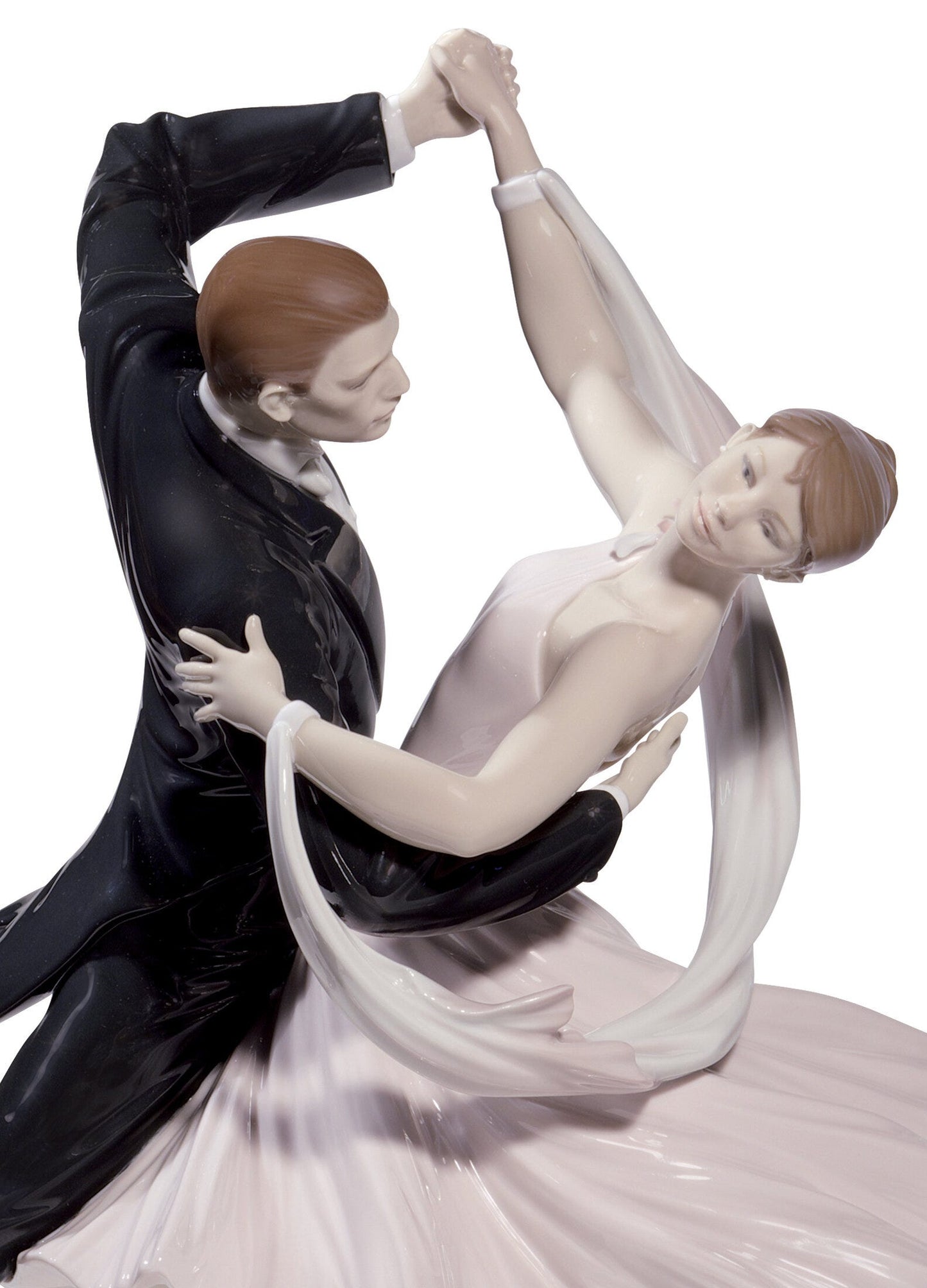 01008638 | Figura pareja Foxtrot elegante. Serie limitada