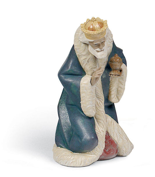 01012278 | Figura Rey Melchor en Belén. Gres