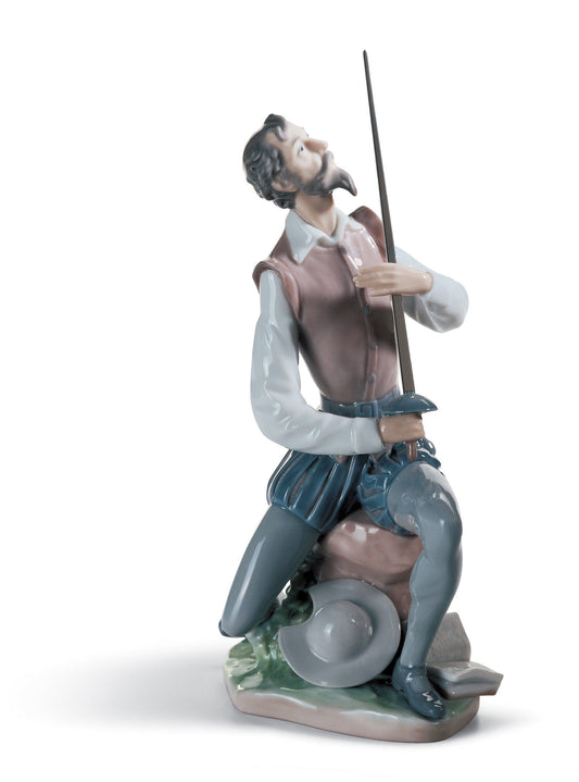 01005357 | Figura Don Quijote declamando