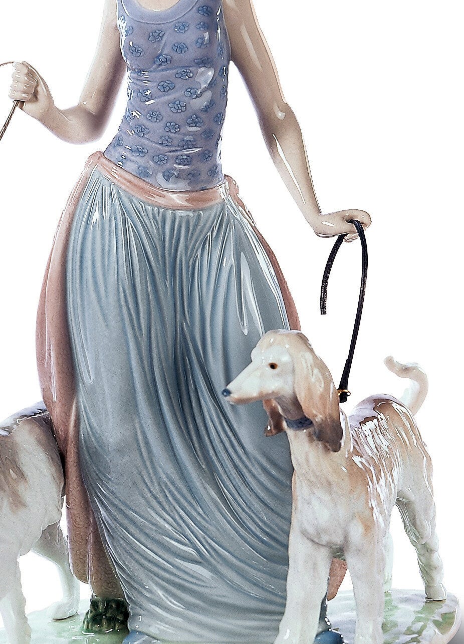 01005802 | Figura Dama con perros