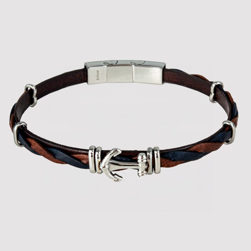 Pulsera "Aldgate" Ancla Duo | Olliver Abbott