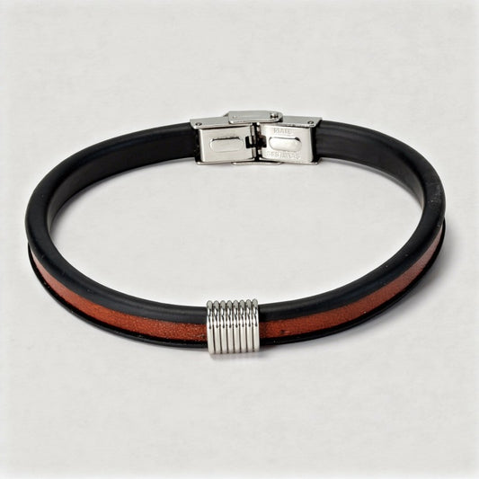 Pulsera "Aldgate" Rubber Duo | Olliver Abbott