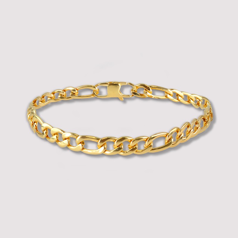Pulsera "Kenton" bañada en Oro 18k | Olliver Abbott