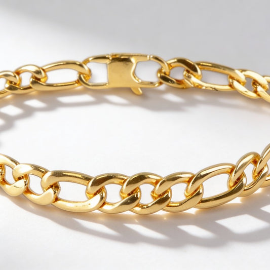 Pulsera "Kenton" bañada en Oro 18k | Olliver Abbott