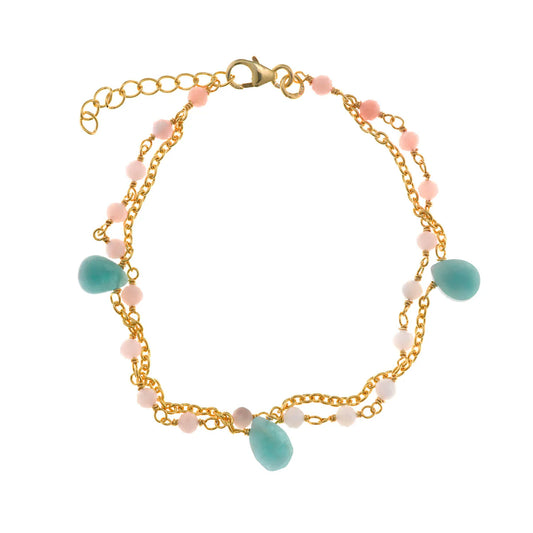 Pulsera elegante de plata