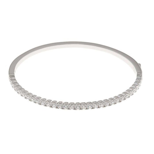 Brazalete elegante de plata