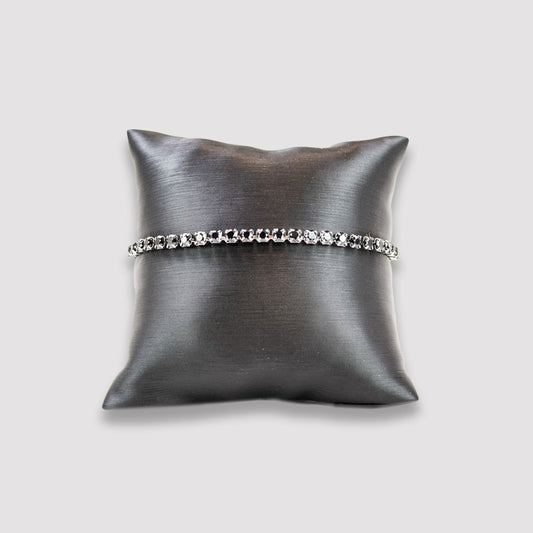 Pulsera Zirconitas "Moor Park" Negro | Olliver Abbott