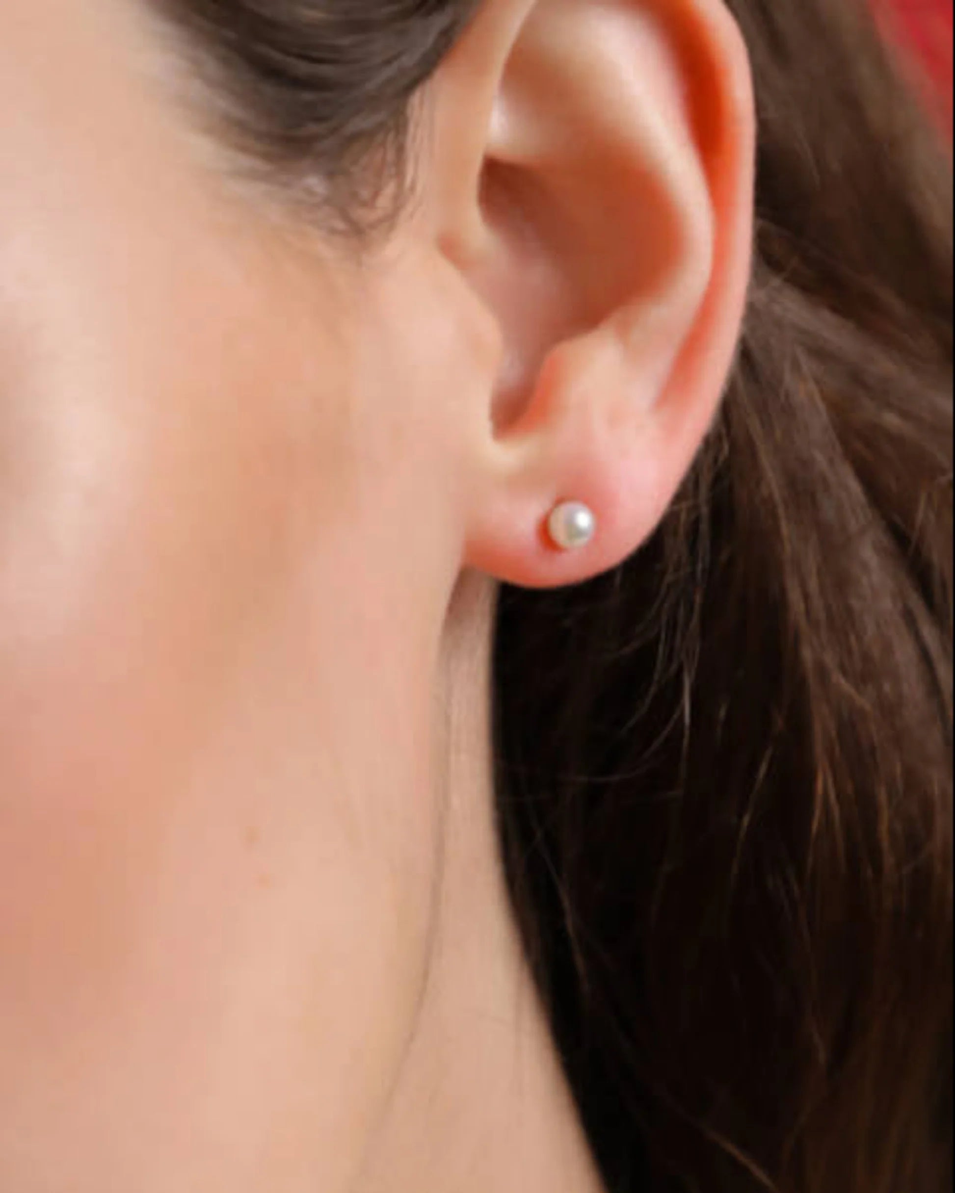 Pendientes Perla 4mm Lyra – Santacreu Store