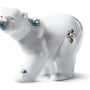 Osito atento con flores – Santacreu Store