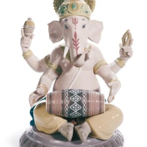 Figura Ganesha con mridangam – Santacreu Store