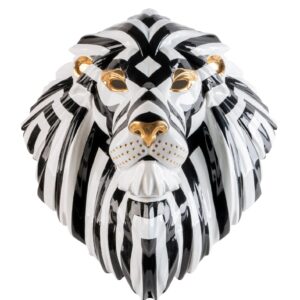 Máscara León (negro-oro) – Santacreu Store