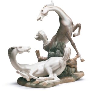 GRUPO DE DOS CABALLOS Brillo – Santacreu Store