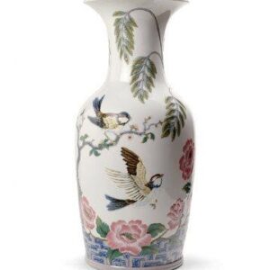 Jarrón Pekín pájaros y mariposas – Santacreu Store