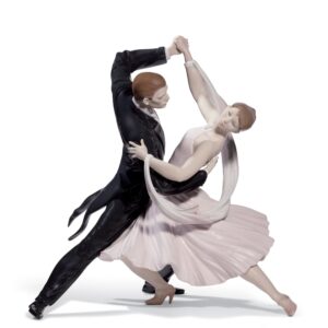 Figura pareja Foxtrot elegante. Serie limitada – Santacreu Store