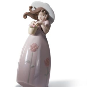 Figura niña Pequeña Rosa – Santacreu Store