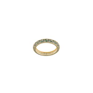 Anillo de plata con circonitas elegante – Santacreu Store