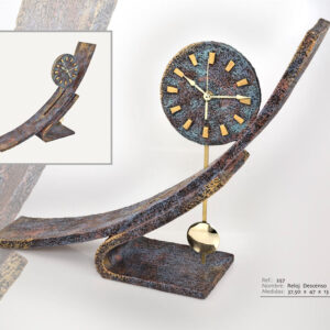 Reloj Decoracion en plata – Santacreu Store