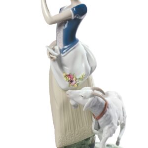 Figura mujer Joven pastora – Santacreu Store