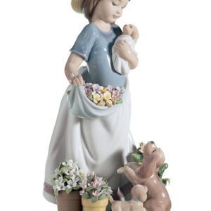 Figura niña Mimos en el jardín Tipo 328 – Santacreu Store