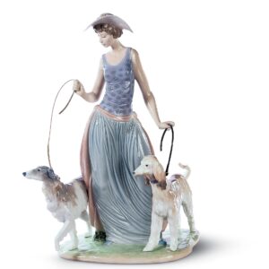 Figura Dama con perros – Santacreu Store