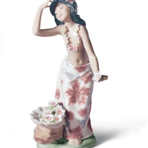Figura mujer Hawaiana de la concha – Santacreu Store