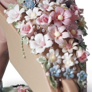 Figura niño Carretilla con flores – Santacreu Store