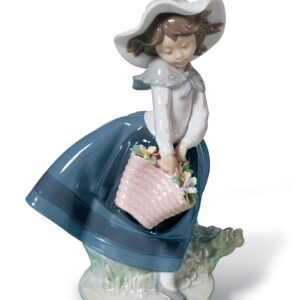 Figura niña Linda con capazo – Santacreu Store