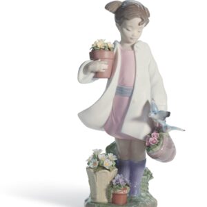 Figura niña Naturaleza delicada – Santacreu Store
