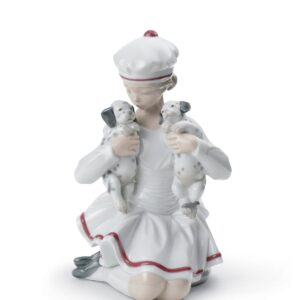 Figura Niña con dálmatas – Santacreu Store