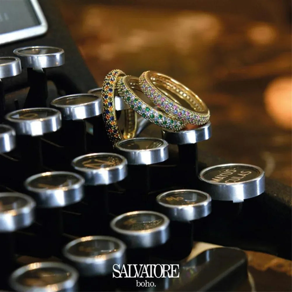 Anillo de plata con rubí – Santacreu Store