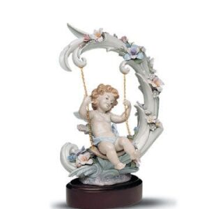 Niño ángel en columpio – Santacreu Store