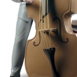 Figura músico Contrabajista de jazz – Santacreu Store