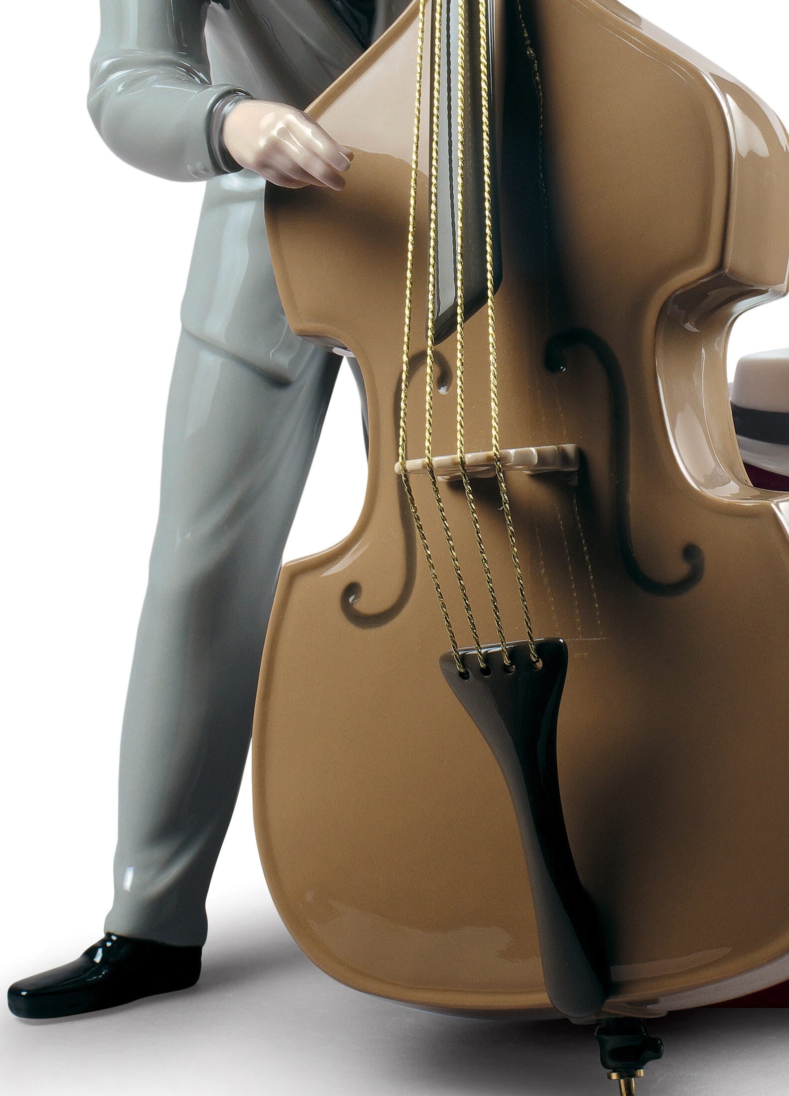 Figura músico Contrabajista de jazz – Santacreu Store