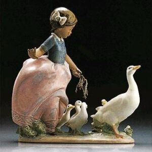 NIÑA CONDUCIENDO PATOS Tipo 237 – Santacreu Store