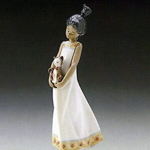 NIÑA CON GATO – Santacreu Store