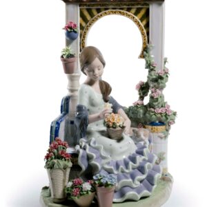 Figura mujer En un patio andaluz. Serie limitada – Santacreu Store