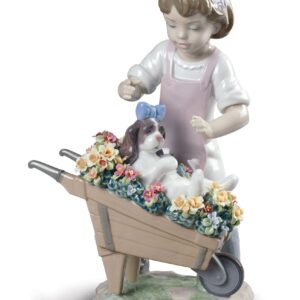 Figura niña Vamos de paseo – Santacreu Store