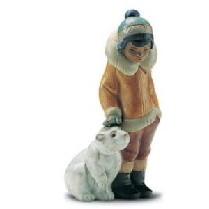 NIÑO ESQUIMAL CON OSITO Tipo 169 – Santacreu Store