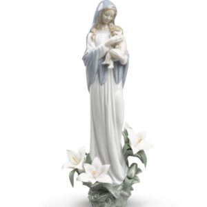 Figura virgen Madonna de las flores – Santacreu Store
