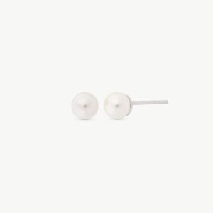 Pendientes Perla 4mm Lyra – Santacreu Store