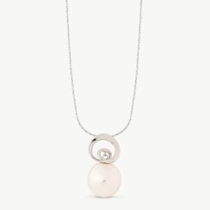 Collar Perla Oval 18mm Espiral – Santacreu Store
