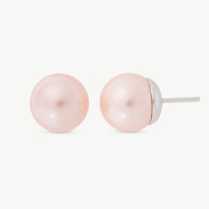 Pendientes Perla 10mm Rosa Lyra – Santacreu Store