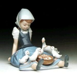 NIÑA, CAZUELA Y PATITOS Brillo – Santacreu Store