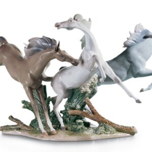 Escultura Caballos en libertad – Santacreu Store